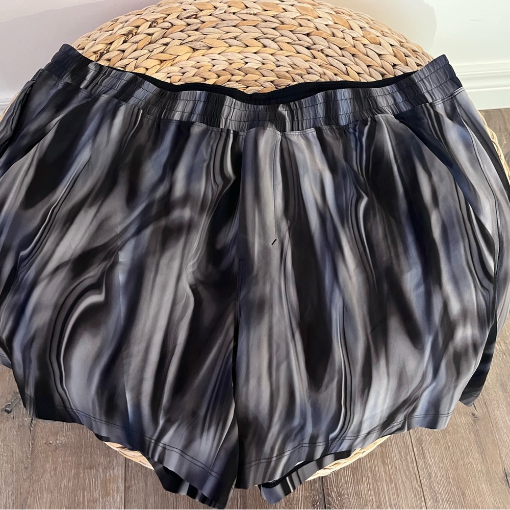 Brand New Lululemon Athletica Black and White Shorts